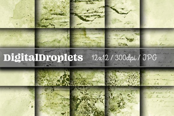 Antique Wallpaper Vol. 3: Vintage Digital Papers for Creative Projects