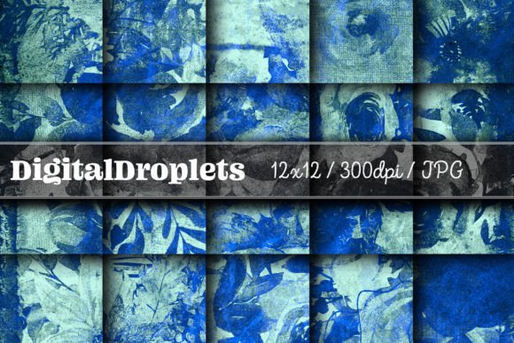 Burnt Flowers Vol. 48: Vintage Texture for Modern Projects