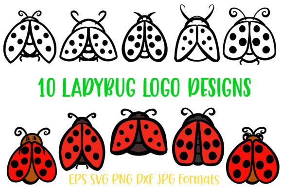 Charming Insect Graphics for Creative Projects