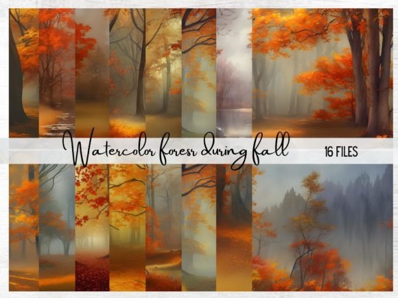 Embrace Autumn’s Palette: Creative Uses for Fall Watercolor Backgrounds