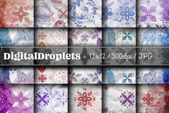 Nordic Christmas Vol. 15: 20 Vintage Papers for Cozy Crafts