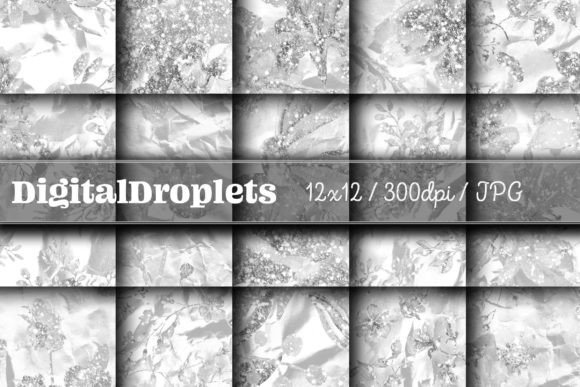 Parched Petals Vol. 1: Vintage Glitter Papers for Designers
