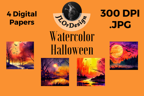 Spooky Artistry: Unlocking Halloween Design with Watercolor Papers