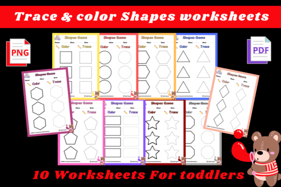 Trace and Color Shapes for Toddlers: A Practical Guide