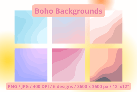 Unleashing Your Creative Flow with the Perfect Boho Backgrounds Set