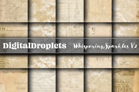 Whispering Sparkles Vol. 2: Vintage Texture for Modern Design